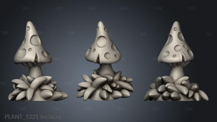 fairy tales Mushroom stl model for CNC