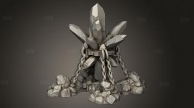 Адская Ярость-Кристаллы Души,кристалл 3d stl модель для ЧПУ