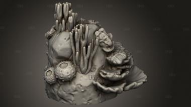 Восстаньте на территорию Бога-Акулы 3d stl модель для ЧПУ