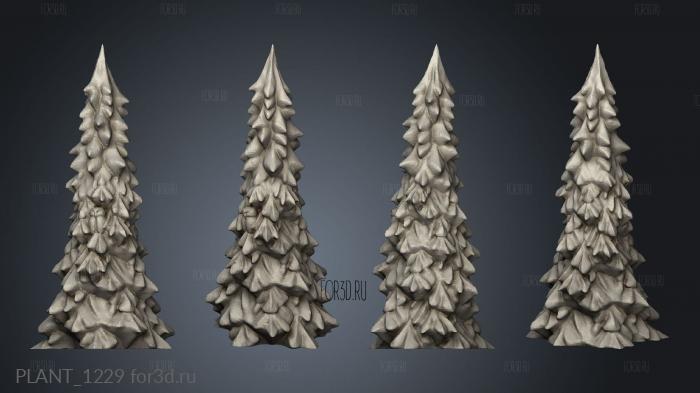 Trees Tabletop Terrain Tree stl model for CNC