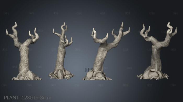 Vladistov Forest Tree Rocks stl model for CNC