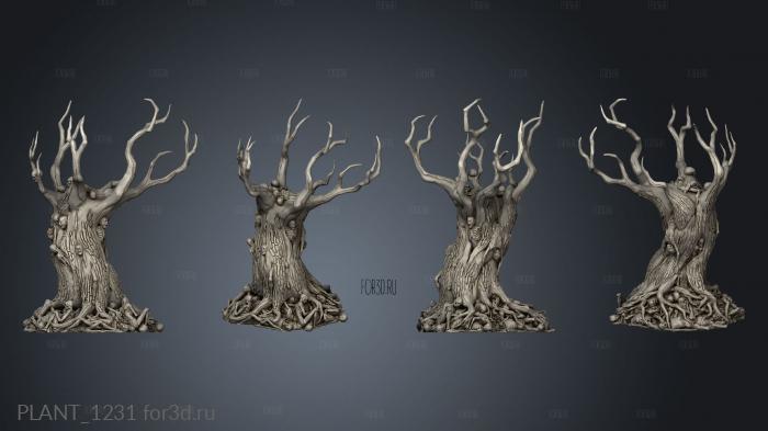 able Shadowfey Blood Trees Tree stl model for CNC