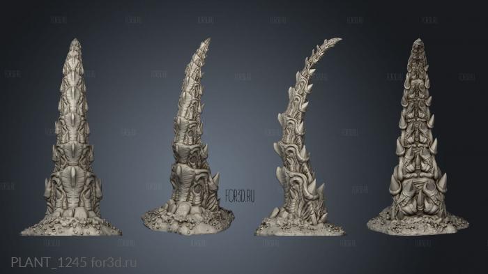 Eden Alien Desert Worms stl model for CNC