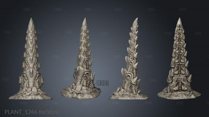 Eden Alien Desert Worms stl model for CNC