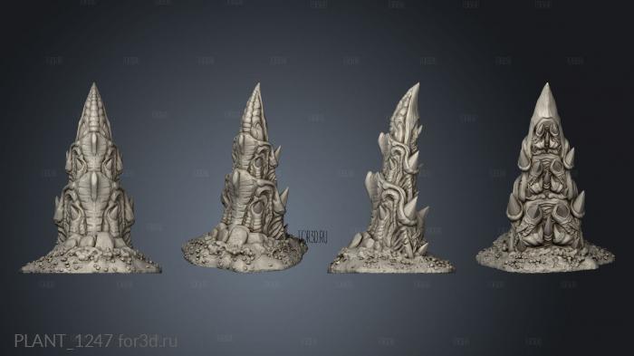 Eden Alien Desert Worms stl model for CNC