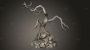 Искривленное Дерево 3d stl модель для ЧПУ