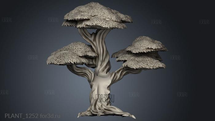 Artemis Tree stl model for CNC