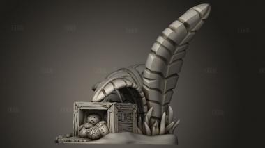 Запасы яиц С Сердцевиной для Пляжной местности 3d stl модель для ЧПУ
