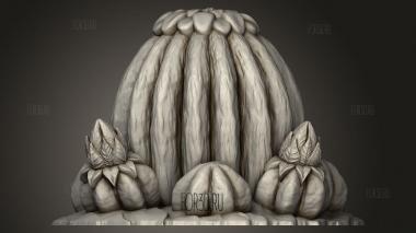 Кактусы 3d stl модель для ЧПУ