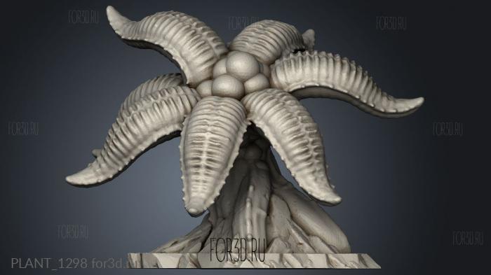 Core Alien Palms stl model for CNC