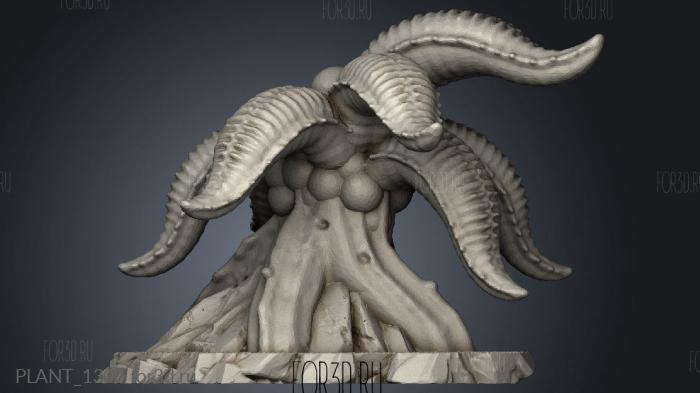 Core Alien Palms stl model for CNC