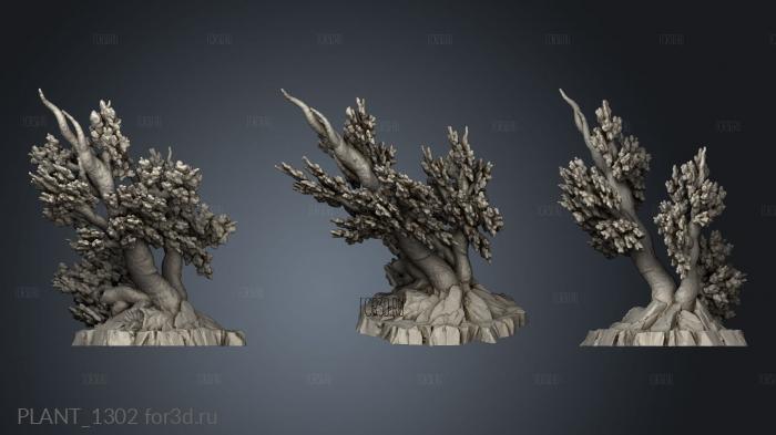 Core Angervine Trees stl model for CNC