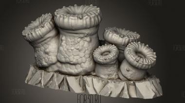 Ядро Пушечного Коралла 3d stl модель для ЧПУ