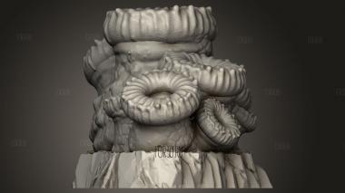 Ядро Пушечного Коралла 3d stl модель для ЧПУ