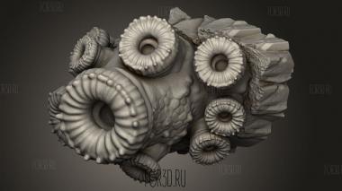 Ядро Пушечного Коралла 3d stl модель для ЧПУ