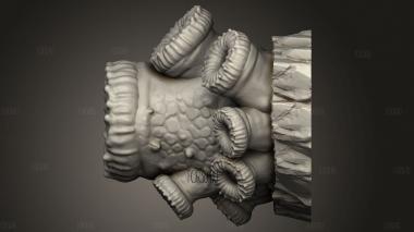 Ядро Пушечного Коралла 3d stl модель для ЧПУ
