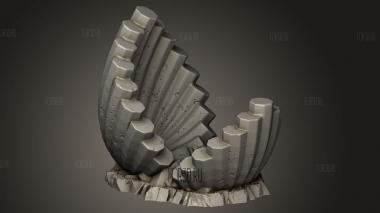 Сердцевина из базальта Пипеган 3d stl модель для ЧПУ