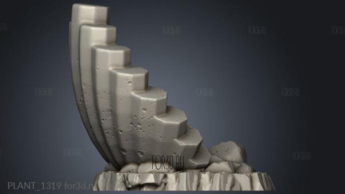 Core Pipegan Basalt stl model for CNC