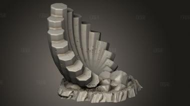Сердцевина из базальта Пипеган 3d stl модель для ЧПУ