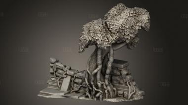 Руины Храма в Джунглях 3d stl модель для ЧПУ