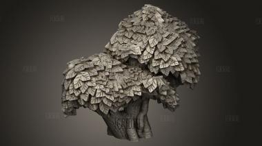 Руины Храма в Джунглях 3d stl модель для ЧПУ