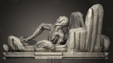 Диорама Альфонса Элрика 3d stl модель для ЧПУ