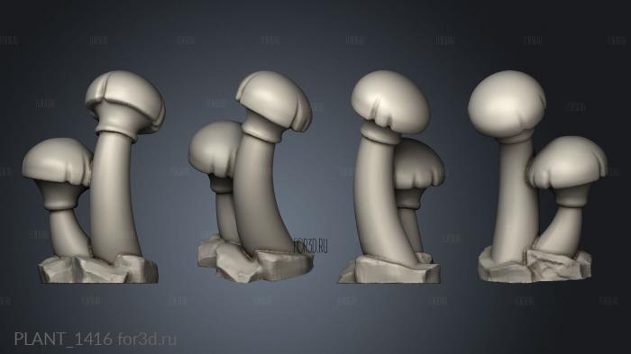 Pointy Shrooms Shroom Tuner stl model for CNC