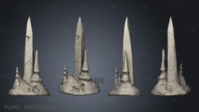 Expedition to the Underworld Stalagmites Stalagmite stl model for CNC