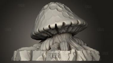 Гигантские Грибы 3d stl модель для ЧПУ