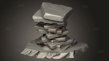 Мистическая Укладка Основного Камня 3d stl модель для ЧПУ