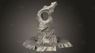 Острый Ледник Сердцевинной породы 3d stl модель для ЧПУ