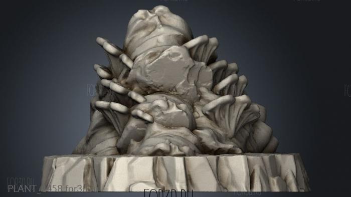 Core Rock Underwater Coral stl model for CNC