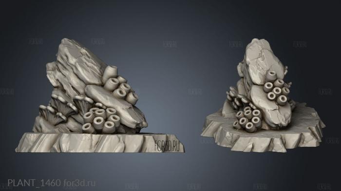 Core Set Underwater Coral stl model for CNC