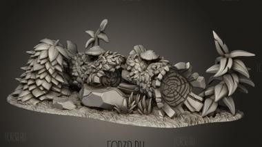 Основные породы Растений 3d stl модель для ЧПУ