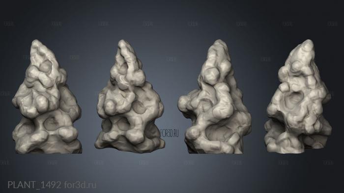 Fungus stl model for CNC