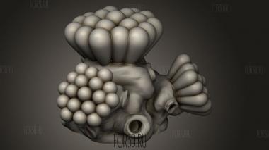 Грибок 3d stl модель для ЧПУ