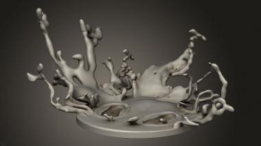 Ключ Брызгающей воды Гавр-Гура 3d stl модель для ЧПУ