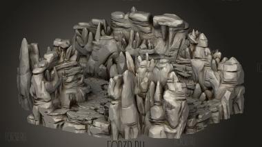 Хрустальные Туннели Грота Гоблинов 3d stl модель для ЧПУ