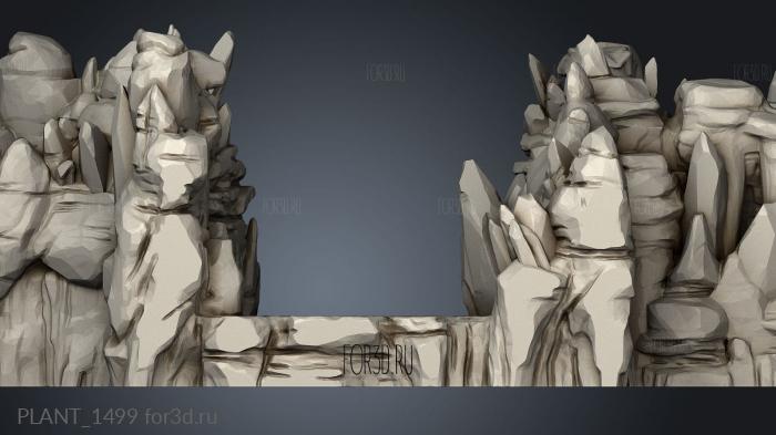 Goblin Grotto Crystal Tunnels stl model for CNC