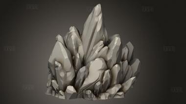 Грот Гоблинов Хрустальное Скопление 3d stl модель для ЧПУ