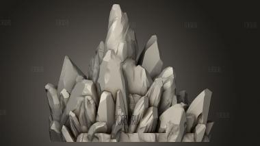 Грот Гоблинов Хрустальное Скопление 3d stl модель для ЧПУ
