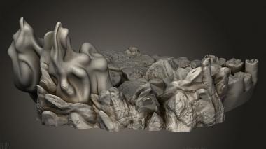 Огненная дуэль Гроудона 3d stl модель для ЧПУ