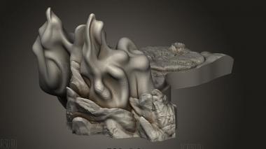 Огненная дуэль Гроудона 3d stl модель для ЧПУ