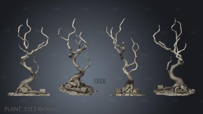 Hags Cauldron Hags Tree stl model for CNC