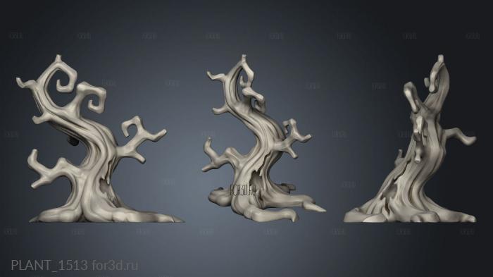 Harrowhaunt Fryghtmares Harrowed Field Terrain tree stl model for CNC