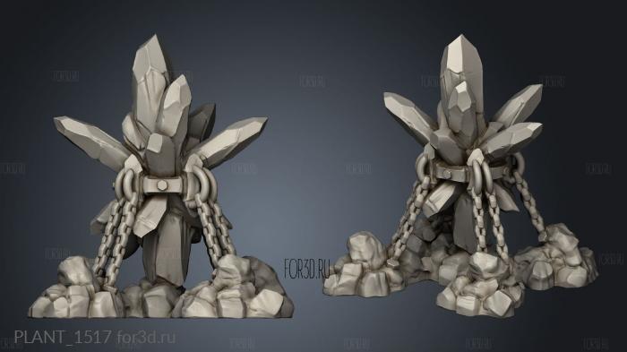 Hell Hath Fury Soul Crystals crystal stl model for CNC