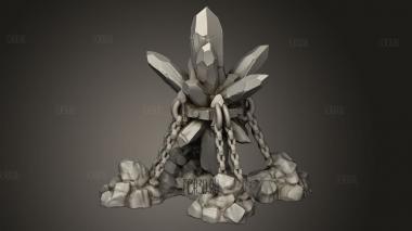 Адская Ярость-Кристаллы Души 3d stl модель для ЧПУ