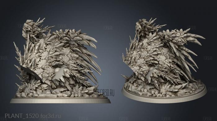 Hoarfrost Dragon stl model for CNC