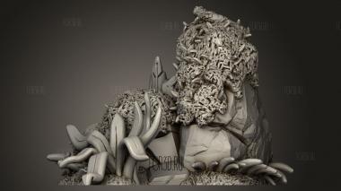 Камень Ящерицы в Сердцевине Джунглей 3d stl модель для ЧПУ