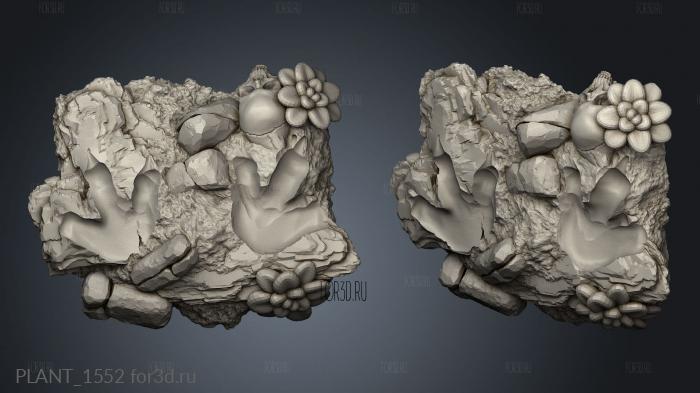 PLANT_1552 stl model for CNC